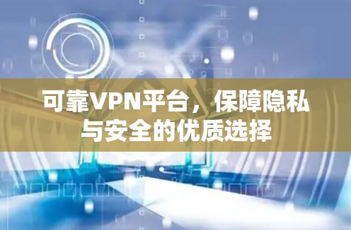 可靠VPN平台，保障隐私与安全的优质选择
