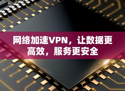 网络加速VPN,让数据更高效,服务更安全 网络加速VPN,让数据更高效,服务更安全
