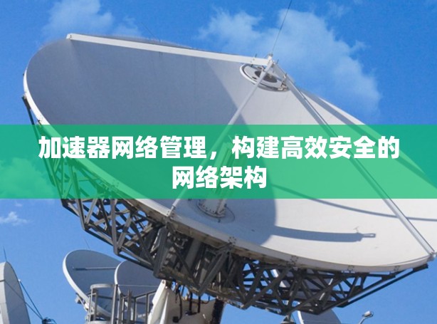 加速器网络管理,构建高效安全的网络架构 加速器网络管理,构建高效安全的网络架构
